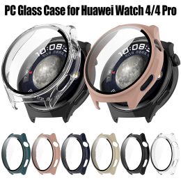 PC Glass Case voor Huawei Watch 4 4Pro Tempered Glass Screen Protector Bumper Frame Protector voor Huawei Watch 4Pro Case Cover