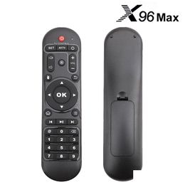Pc-afstandsbedieningen Echte X96Max-bediening voor X92 X96Air Aidroid Tv Box Ir-controller X96 Max X98 Pro Set Top Mediaspeler Drop Delive Otycu