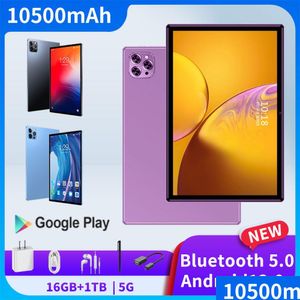 PC Tablet 2023 version 10.1 pouces ordinateur Android 16 Go RAM 1TB ROM 8-Core 13 5G Network WiFi Dual SIM Card Drop Livrowing Ordrowing N Dhjht S