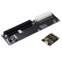 Adaptateur hôte PCI-E 3.0 M.2 M-key vers Oculink SFF-8612 SFF-8611 pour carte graphique externe GPD WIN Max2 SSD