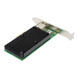 PCI-E X4 RJ45 Koper Ethernet geconvergeerde netwerkadapter met enkele poort X550 10-Gigabit servernetwerkkaart