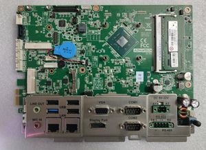 PCM-8211 Rev.A1 100% OK Originele 5.25 inch Moederbord Fanless Industriële Moederbord met Atom E3845 CPU 4G RAM