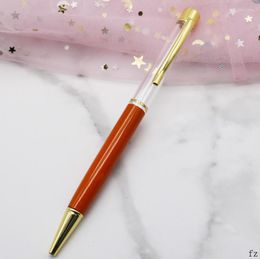 PCS DIY Lege Pen Crystal Gekleurde Ballpoint Metal Birthday Valentijnsdag Gift Gifts