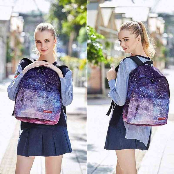 Pcs Galaxy sacs à dos pour enfants adolescents filles sacs à dos d'école avec boîte à déjeuner et pochette à crayons ensemble de sacs à livres pour la maternelle
