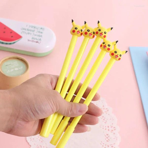 Papeterie créative coréenne, stylo neutre elfe jaune, fournitures scolaires Kawaii pour écriture et bureau, vente en gros