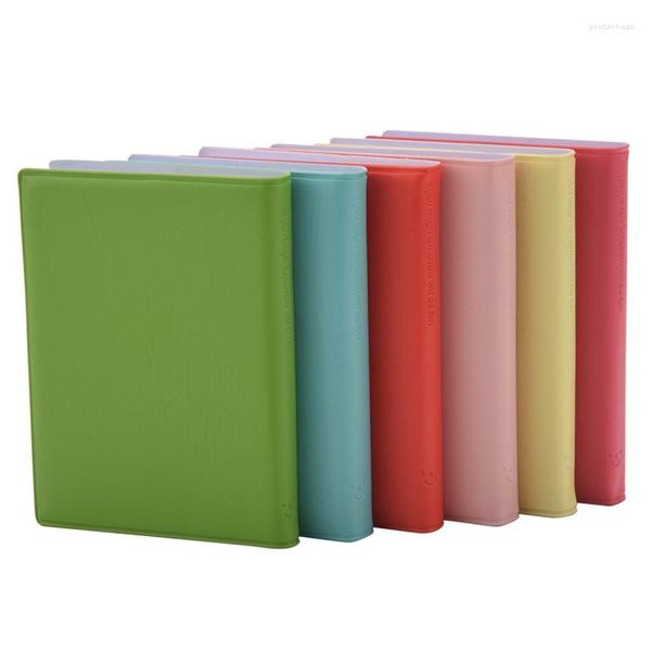 Pcs Mini Carnet Sourire Bonbons Couleurs Carnet De Notes Avec Couverture En Similicuir Pour Mémos Peinture Et Graffiti