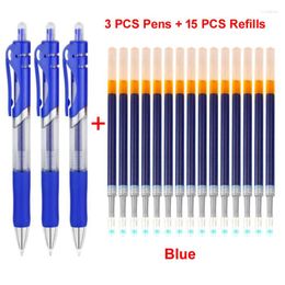 PCS / Set Ballpoint stylos mignons Gel Pen Reffills SCHOOL ÉCRITURE PAPELERIE POUR NOTAGE 0,5 mm