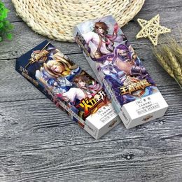 Pc's/set King Glory Mobile Game Style Paper Bookmark Cartoon Book Holder Message Card Stationery Kerstcadeau