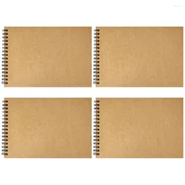 Pcs étudiants écrire spirale bloc-notes planificateur quotidien planification du temps cahier bobine prendre fournitures papier école collège bureau