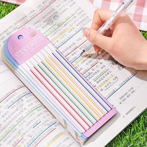 PCS Transparante Sticky Note Pads Clear Notes Long Page Markers Index Tabs voor marker bladwijzers