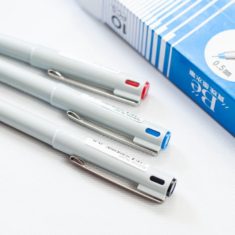 PCS Zebra Gel Ink Pen Needle Point Roller Ball Financial Writing 0.5mm Japan Black/Blue/Red Color Supplies