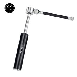 Pcycling Mini Bicycle Pump Aluminium Aluminium Legering Handluchtpomp Ball Tire Inflator MTB Mountain Road Bike Pomp 120psi voor AV/FV