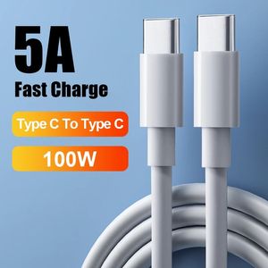 PD 100W 60W Fast Charge Data Cable USB C to USB Type-C Cable For Samsung Xiaomi Huawei Phone Data Lin