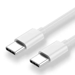 PD 20W 18W 1m 3FT 2m 6FT Câbles de ligne de données USB Type C à C Cordons de charge rapide Câble de chargeur pour iPhone 11 12 13 14 Pro Max et Samsung Galaxy Andorid téléphone iPhone câble