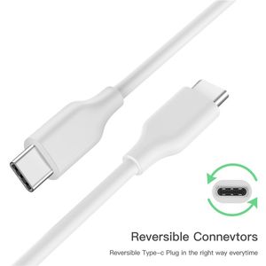 Câble de données PD USB C vers USB Type C, prise en charge PD QC3.0 9V2A, chargeur rapide 1m/2m, câble de Charge USB 3 pieds pour téléphone