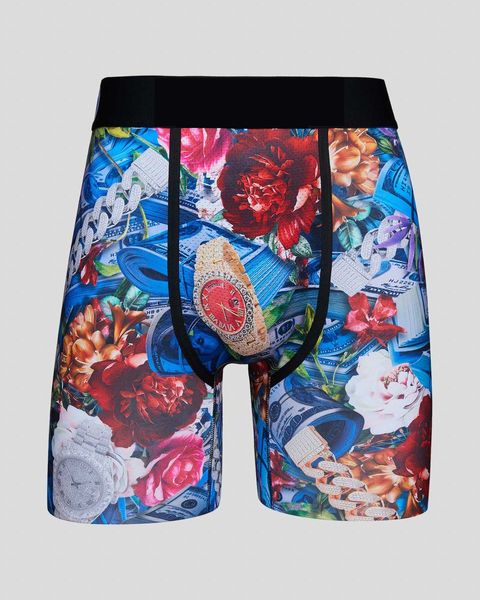 PD Diseñador Shorts Mens Boxer sexy calzoncillo impreso Boxers suaves Boxers de marca transpirable pantalones cortos con bolsas S Maelove963