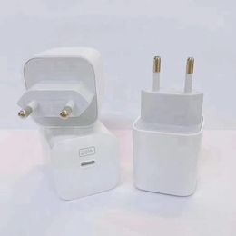 PD001 20W Muur ChargersType C naar USB Power Adapter Snelle oplader voor Smartphone IP 13 US EU UK Plug Fast Charging Nieuwste versie