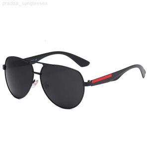 Pd03 Top Lunettes de soleil ovales de luxe Pradda Hommes Designer Summer Shades Lunettes polarisées Noir Vintage Lunettes de soleil surdimensionnées de femmes Lunettes de soleil mâles avec boîte 4hlr9