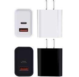Chargeur mural PD18W Chargeur rapide T￩l￩phones mobiles Chargers Ports Ports Charge pour Smart Phone5839686