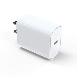 Chargeur PD20W PD pour iPhone 14 13 Pro XS Max XR Blocs de charge rapide USB Type C Adaptateur mural Chargeurs Samsung Xiaomi Huawei Bloc adaptateur secteur intelligent