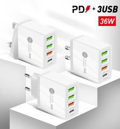 PD20WQC30 24A dubbele USB snellader voor mobiele telefoon met PD-oplaadkop PD36w4400929