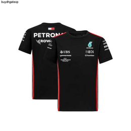 Pdo7 2023 Formula One T-shirts de mode pour hommes F1 Racing Team Chemise respirante à séchage rapide Vêtements de haute qualité Abordable Confortable Respirant