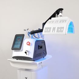 Machine de luminothérapie LED PDT 7 couleurs Photon traitement de l'acné du visage blanchiment du visage élimination des rides anti-âge épurateur de peau RF Cool Oxygen Jet Peeling BIO