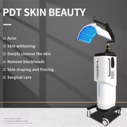 PDT LED Photon Facial 7 colores Terapia de luz roja Dispositivo de mascarilla facial para rejuvenecimiento de la piel Uso en spa