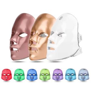 PDT Photon Light Facial Skin Beauty Therapy 7 Colors LED Face Mask