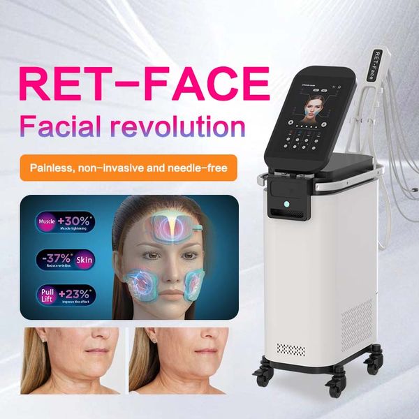 PE-face Ems Muscle Face Skin Resserrement Radio Fréquence Rajeunissement du visage EMS Lifting Wrinkle Remover Machine pour spa salon de beauté