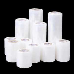 PE Plastic Film Stretch Wrapping Films Plastic Verpakking Transparante Tekening Kronkelende Pakket Goederen Lade Verpakte Doos