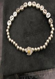 Peaceminusone Nieuwe letter Daisy Bracelet Gd Star dezelfde stijl 925 Sterling Silver PMO Bracelet Trend Jewelry95045533