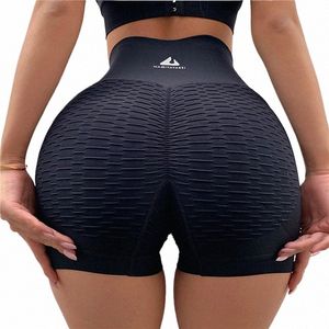 Peach Fesses Hip Lift Yoga Shorts taille haute Fitn Sports Wear pour femmes respirant Push Up Leggings Gym Running Yoga Shorts v6Az #