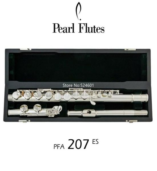 Perle alto flûte pfa207es 16 touches Fermer Hole G Tune Headjoint Sliver plaqué Instrument de musique 7057568