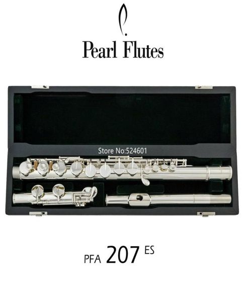 Perle alto flûte pfa207es 16 touches Fermer Hole G Tune Headjoint Sliver plaqué Instrument de musique 3543396