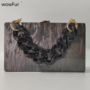 Pearl Black Luxury Women Small Box Cadena Crossbody Bag Brand Lady Bolsos y monederos Clutch Evening Party Mini Maleta Pur 240223