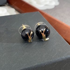 Pearl Earing Designer Jewelry Luxurys Pendientes para mujeres 925 Silver Boucle Studs Letters Hoops Love Earings Regalos de boda Caja 2306173BF