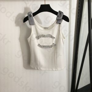 Pearl Lace Crop Tops Women Summer Thin Bow Camisole Vest Fashion Classic Mouwlevess Tanktops