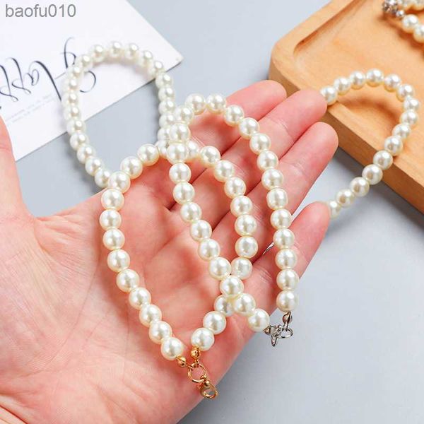 Perle comme téléphone portable corde Bracelet bijoux accessoires de téléphone portable sangles à la main bricolage blanc téléphone lanière chaîne L230619