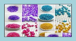 Pearl Loose Beads Joyas Nuevas ostras con perlas naturales teñidas Inside Party en BK Open at Home Vacuum Empackaging Epacket Deliv4143145