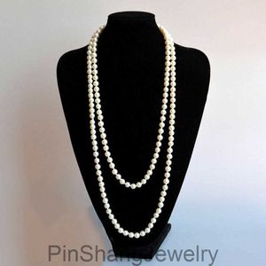 Parel ketting dames elegant temperament kleine geur kraagketting kekketen eenvoudige en veelzijdige lange trui ketting accessoires