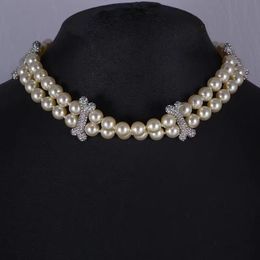 Colliers de perles Bracelet Bracelet Femmes Collier de cou collier Chaucher Bijoux 2121