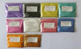 Effet de poudre PigmentMica Pearl Powder1 LOT10 Couleurs 20 grammes chaque colortotal 200 gram6595249