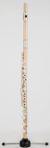 Pearl Quantz PF-8950ES Fluit Hoge Kwaliteit Fosforkoper 17 Toetsen Fluit Open Gat E-Mech Fluit Muziekinstrument