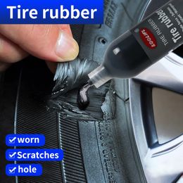 Coffre de colle spéciale pneu en cuir en cuir grattant Réparation de fissure adhésive instantanée étanché
