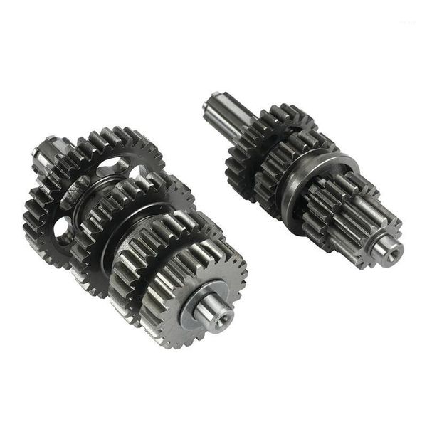 Pédales pour Lifan 125 1P52FMI 125cc moteur horizontal Kayo BSE Dirt Pit Bike pièces LF125 boîte de vitesses de Transmission arbre de compteur principal Assy