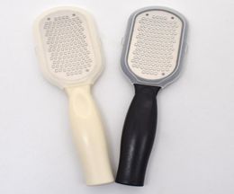 Pedicure voetbestand callus remover roestvrijstalen voet schraper draagbare rasp kolossale voet rooster scrubber pro voor natte droge voeten8223530