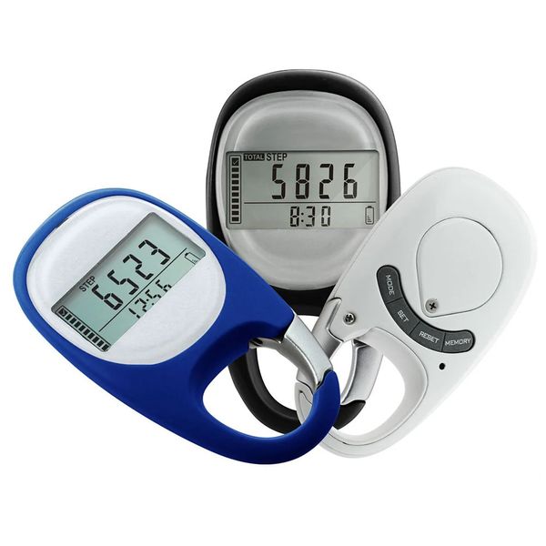 Podomètre marche étape escalade Clip course montagne Distance sport mesureur Fitness montre activité temps exercice moniteur 240112