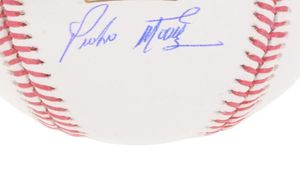 Collection Pedro Martinez Autographié Signé signé USA Amérique Intérieur Extérieur sprots Major League baseball ball9061720