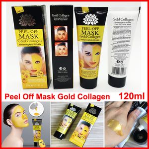 Peler un pores clean face crisstal gol poudre de collagène masque facial dissolvant nette de soins noirs 120 ml